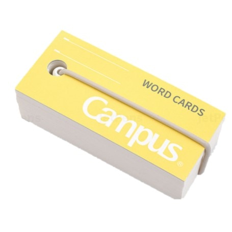 ゅゅページ Index Card w/Band JPT Kokuyo